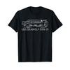 USS Seawolf SSN-21 American Nuclear Submarine Blueprint T-Shirt