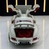 Diecast Alloy 1/32 Scale Benzs 300SL Sport Car Model with Sound Light Collection Miniature Voiture Children Boy Toy Vehicle