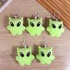5Pcs Cartoon Alien Plush Keychain Cute Creative Stuffed Doll Keyring Bag Pendant Backpack Hanging Decoration Couple Key Holder