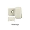 Powerful Auto Side Sun Visor Fixing Buckle For BMW Mini R55 R56 R60 Buckle 51169812837 Beige Front Parts Accessories