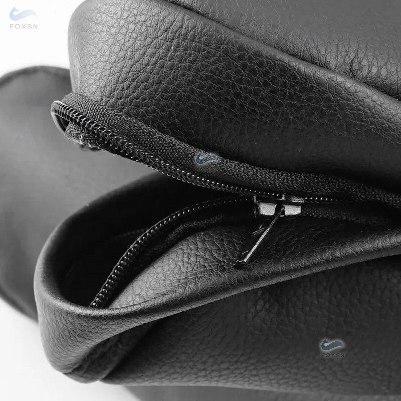 PU Leather with Sponge Armrest Cover For Honda CRV CR-V 2007 2008 2009 Driver & Passenger Side Seat Armrest Handle Cover Trim
