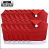 1-12PCS Santa Claus Hat Chair Covers Christmas Chair Back Covers Festive Dining Table Decoration Holiday Party Home Decor