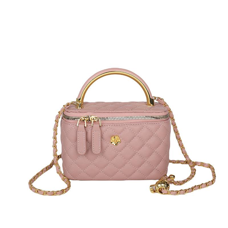 Shoulder bag Small daisy box bag Slack high-intelligence diamond chain Crossbody portable small square bag