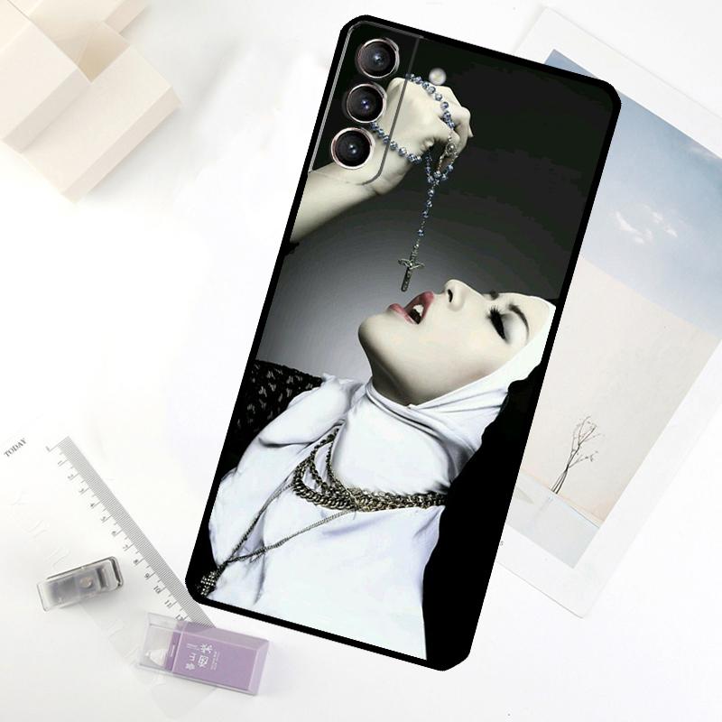 

Sister Nun Phone Case For Samsung Galaxy S25 FE S20 FE S21 S22 S23 S24 S25 S26 Ultra S10 S25 Plus Cover Galaxy S25Ultra