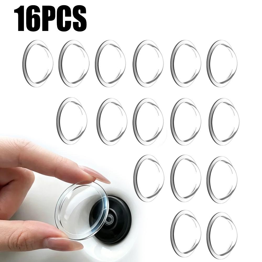 1-11pc Car Camera Lens Protector Cover Universal  Clear Anti-Scratch Lens Guard  Rear View Backup Camera Covers 161° Camera Prot