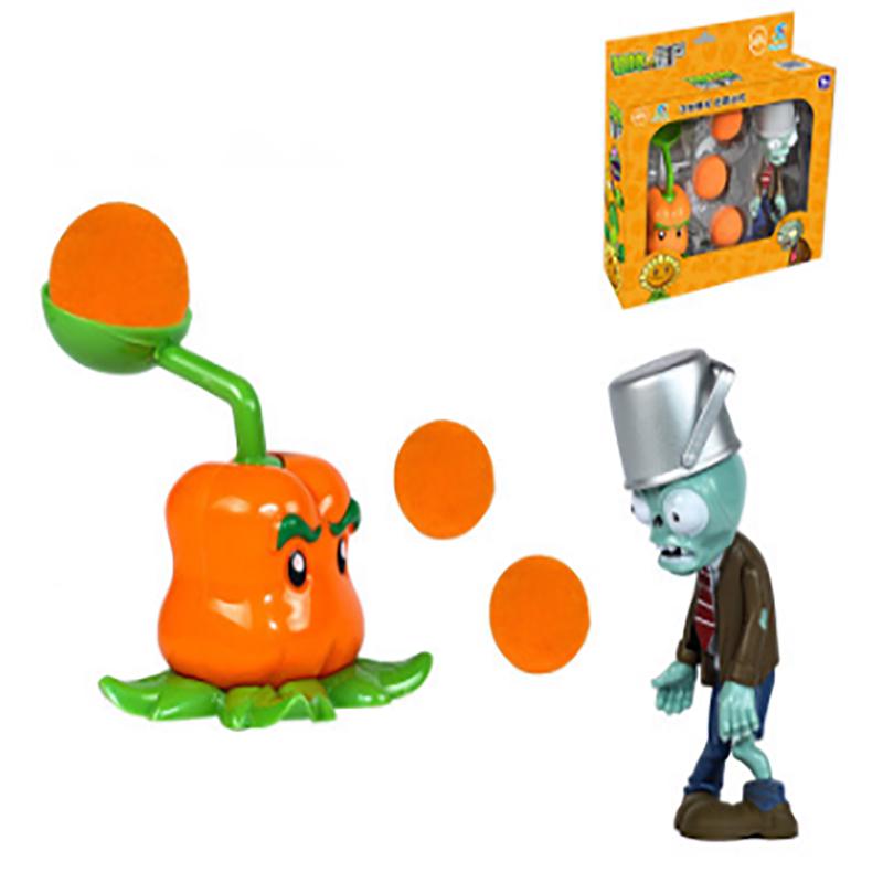 Imaginative Plants Vs Zombies Toy Set With Durable Pvc Action Figures And Accessories Pepper