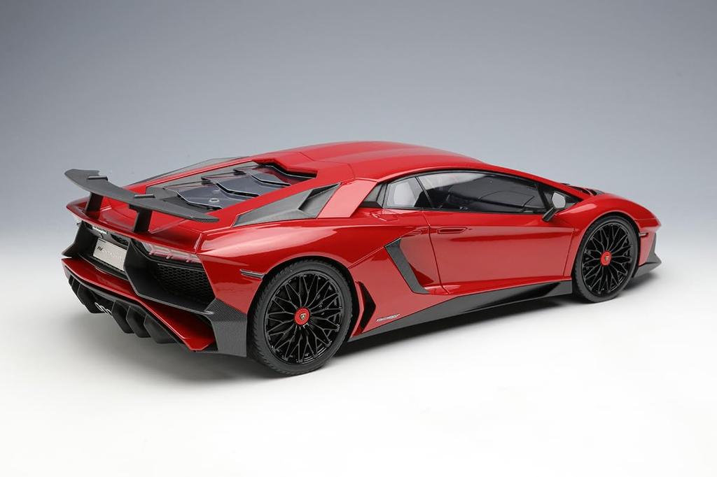EIDOLON Scale Lamborghini Aventador SV 2015 Rossovia Finished Product 1/18 LP750-4