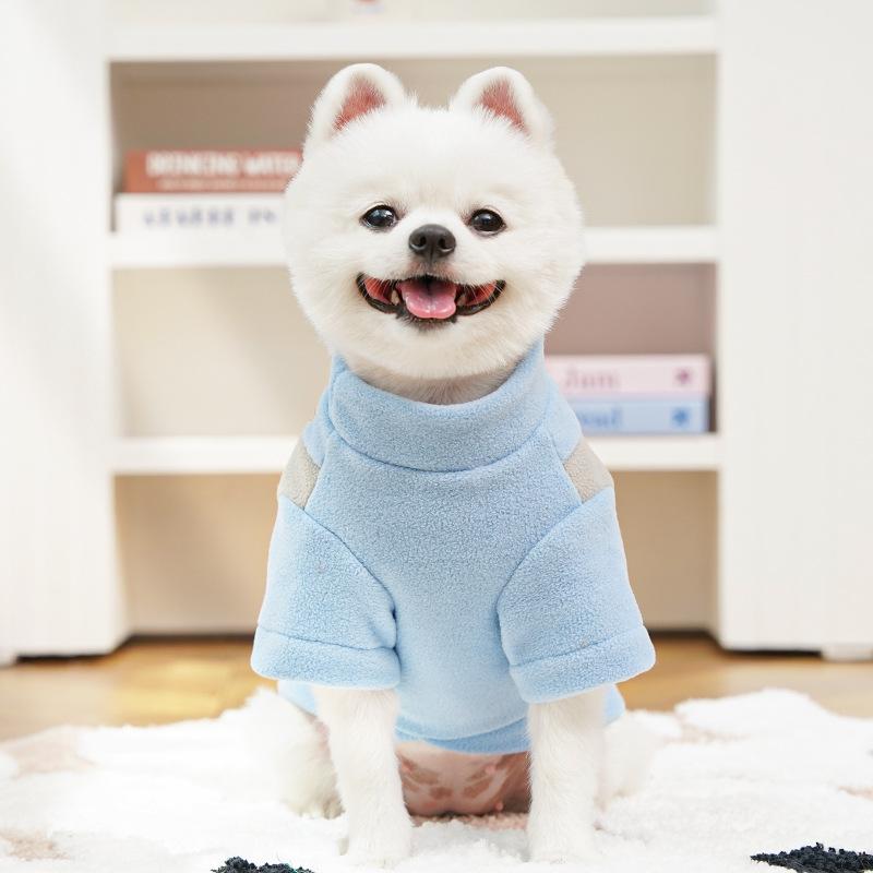 Fleece Lined Thermal Pet Clothing for Dogs and Cats Small Breeds Corgi Autumn Winter Cold Weather Warm Comfortable Active Wear