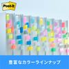 Post-it Film Selvklebende Notatlapper Indeks Overskrift Rektangel Tykk Flerfarget 40 x 18mm 3 Farger 10 Ark 686MC-5