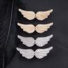 Portable Angel Wings Jeans Waist Button Adjustable Clips For Pant Skirts Waist Tightener Buckle Pin Button Clothing Supplies