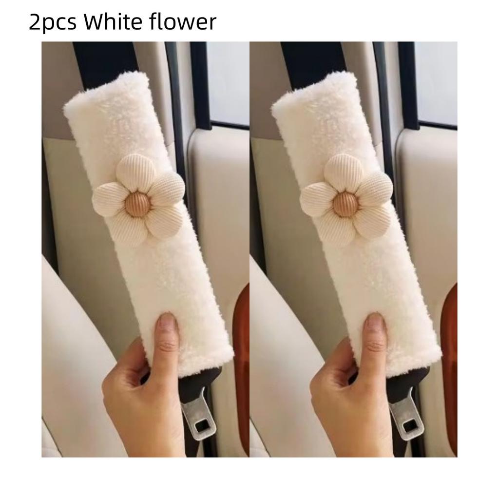 1Pc Car Styling Seat Belt Cover Shoulder Strap Harness Cushion Cartoon Bear Car Seatbelt Shoulder Pad Protector