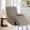 Split Back Design Recliner Sofa Covers Solid Color T Jacquard Cover New Armchair Cover
