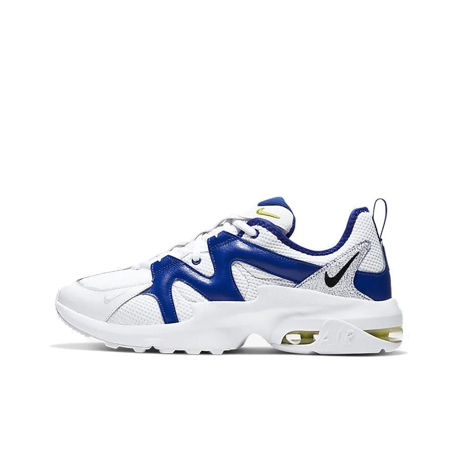 Nike Air Max Graviton Pohodlná tkanina Nízký top Ležérní Běžecké boty Unisex tenisky Bílá Modrá Stříbrná AT4525-103