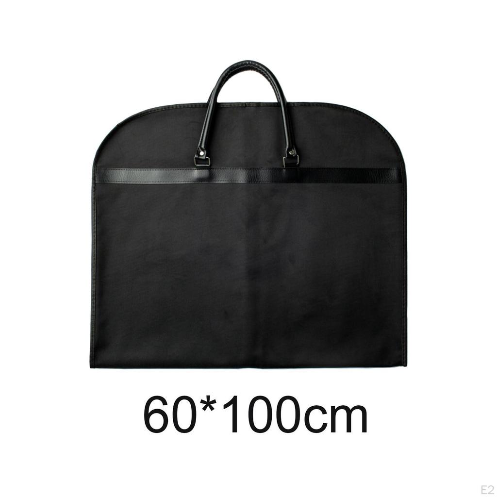 MISSLO 127CM Kledingtas Voor Pakreizen Kledinghoezen Voor Het Ophangen Van Kledinghoezen Met Duurzame Oxford Stoffen Paktas Voor Dames En Heren Grijs