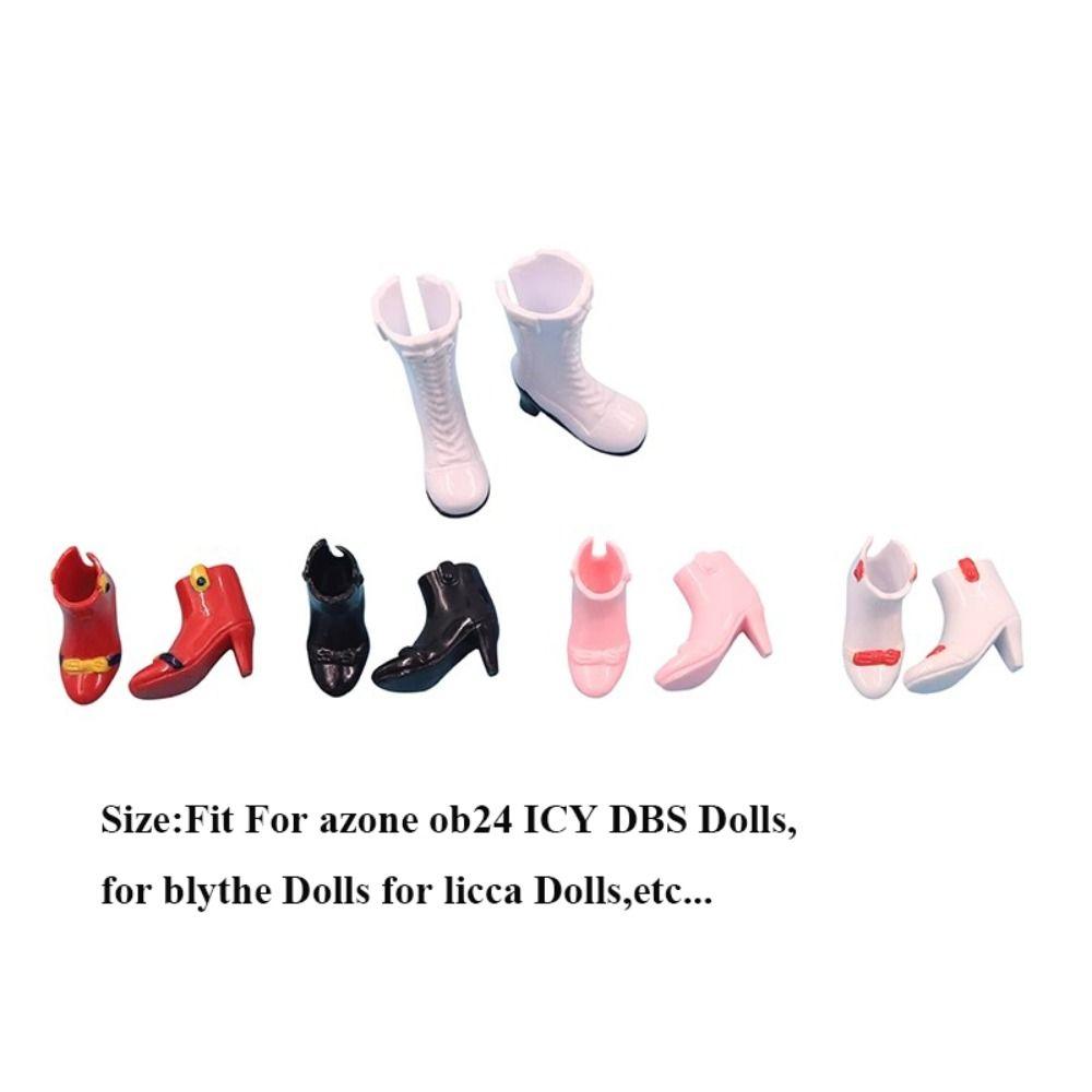 Doll Gift Toys High Heels Crystal Shoes for azone ob24 Dolls for blythe Dolls for licca Dolls