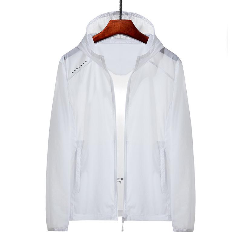 Breathable Quick-Dry Unisex Summer Windbreaker - Sun Protection, Plus Size 5XL