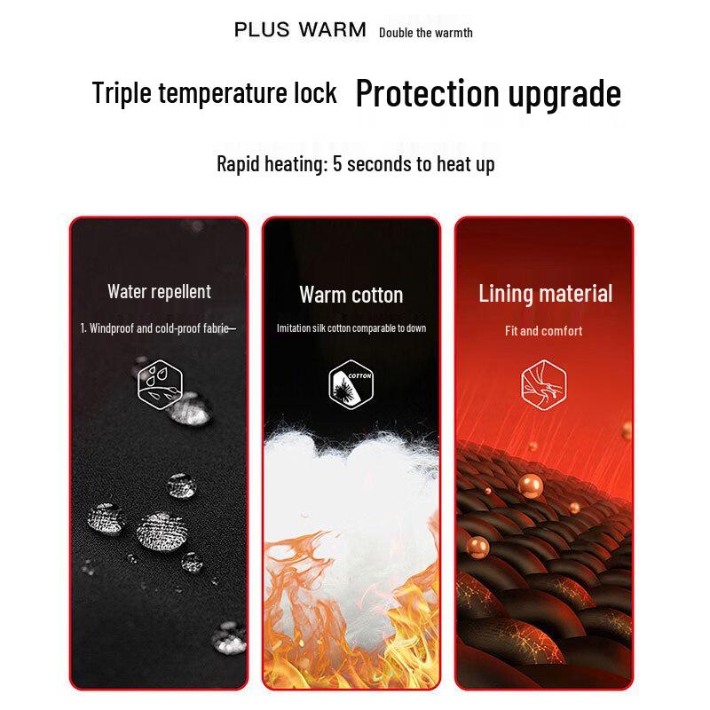 JEANSWEST Unisex Winter Graphene Padded Jacket