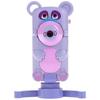 Teddy Bear Projector for Drawing Handy Projector 48 Slides Lanyard Stand - Purple