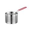 Efficient Cooking Utensil For Pasta Gadget Pasta Strainer Strainer Basket Removable Handle Stainless Steel Mesh