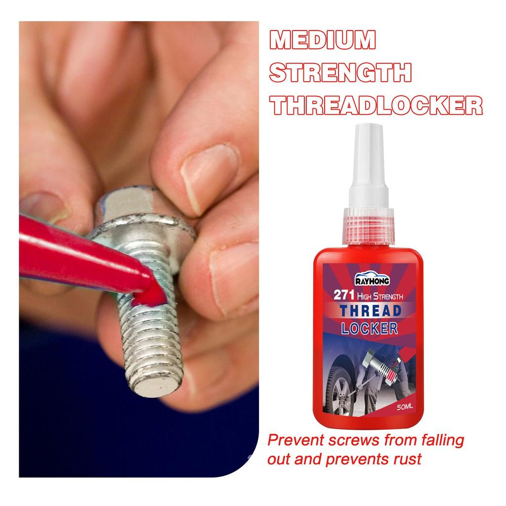 Rayhong 271 Threadlocker Removable metal anti-loosening sealing medium viscosity anaerobic adhesive