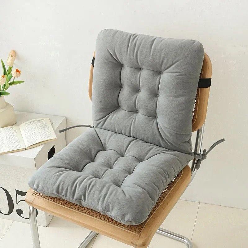 Ultra-Soft Lumbar and Seat Cushion for Office, Restaurant, Dorm, or Integrated Chairs