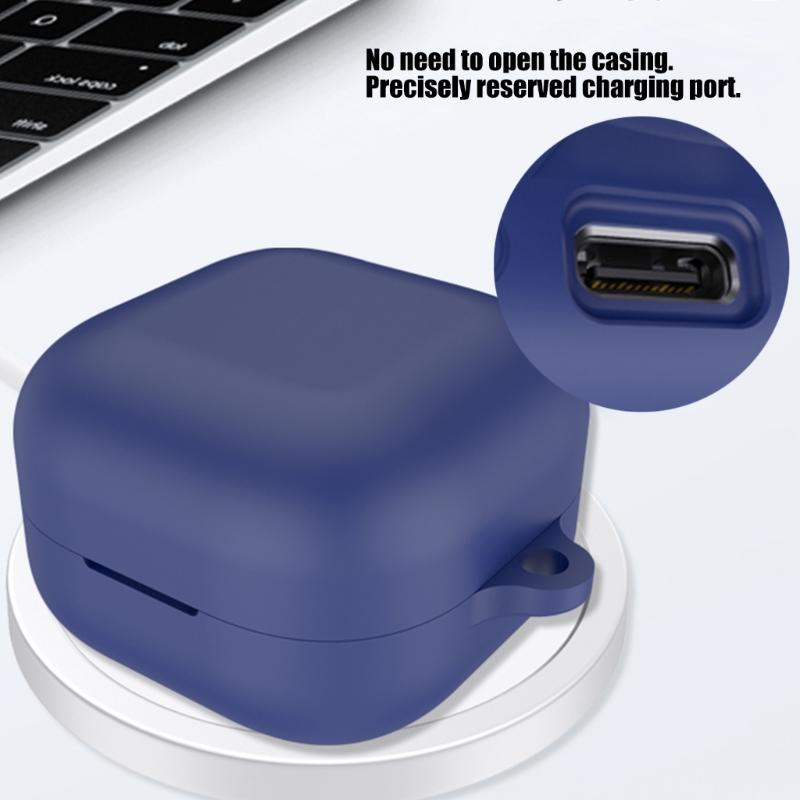 Shockproof Silicone Earphone Case Cover Dustproof Protections Wear Resistant Design for Clip WF-LC900