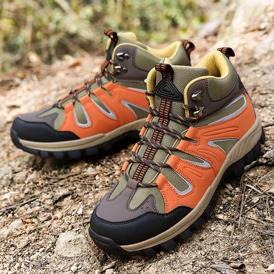 Męskie wodoodporne buty turystyczne wysokie góry Walking praca zimowa górskie buty sportowe Soft Shell Trekking Outdoor kostki nowość