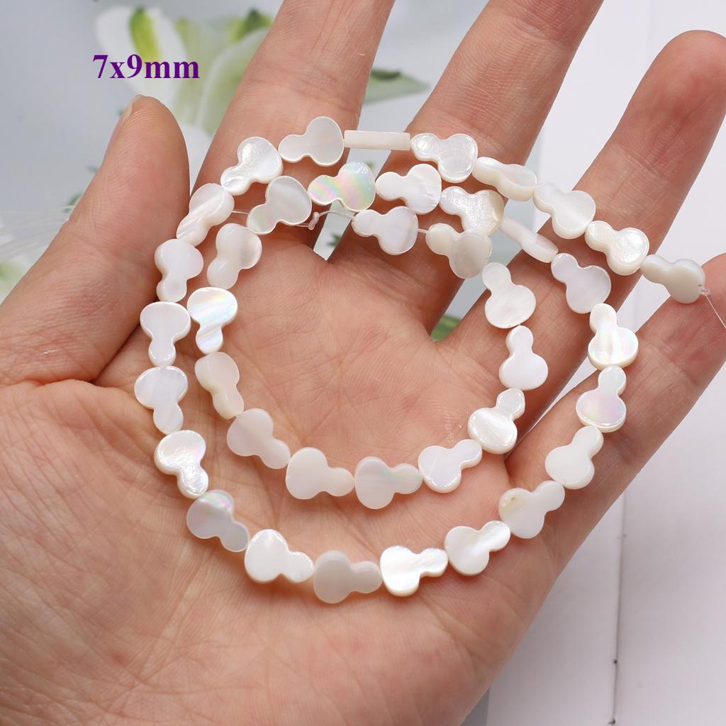 Bead Assortments Shell Beads White Shell Irregular Isolation Beads For Jewelry Making DIY Pendants Necklace Earrings Bracelet Accessory