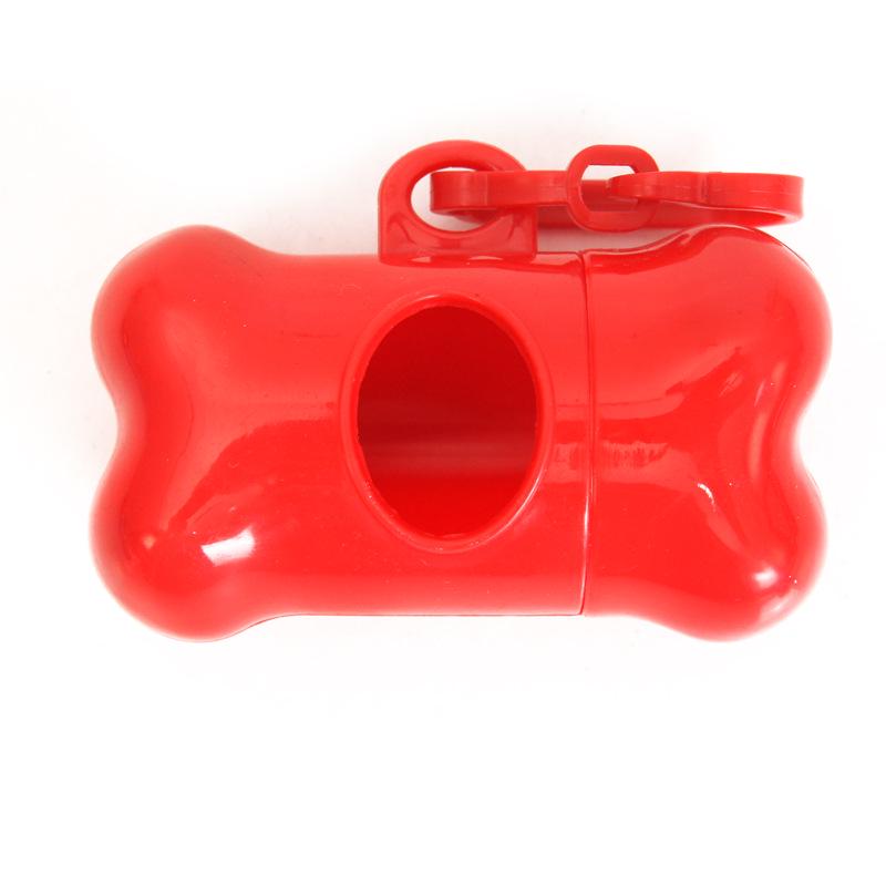 Dog Walking Portable Solid Color Poop Bags
