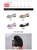 Women's Summer Suede Bow Low-Heel Rhinestone Casual Shoes