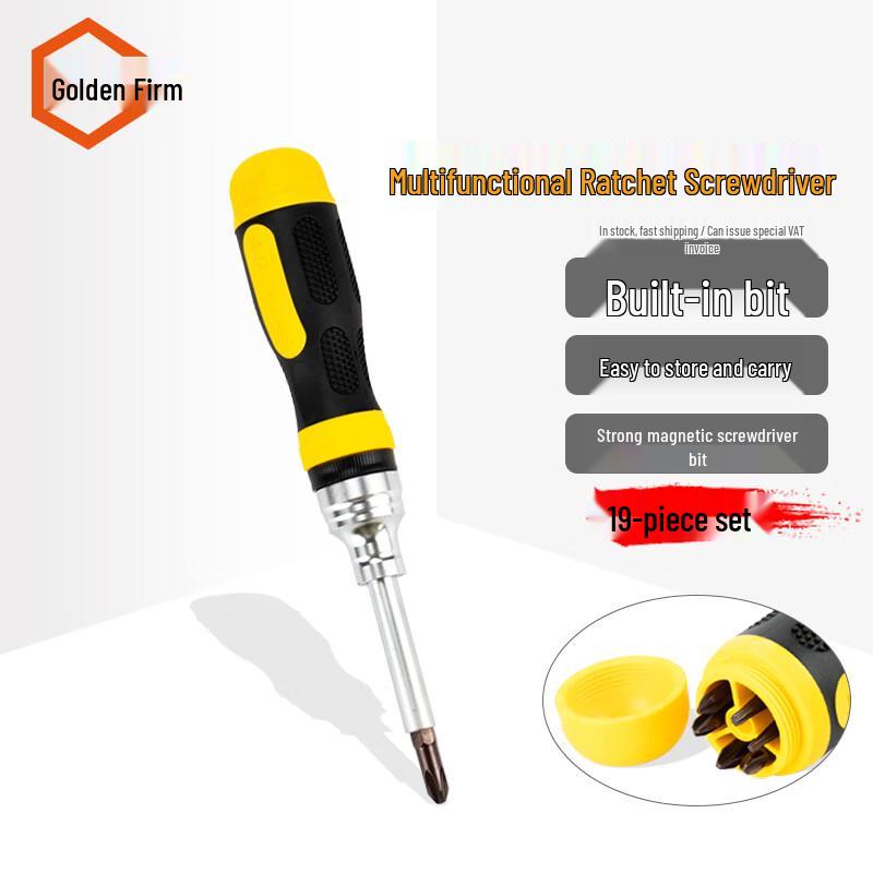 Jingulao HM-240 Multi-function Ratchet Screwdriver 9-in-1 Set