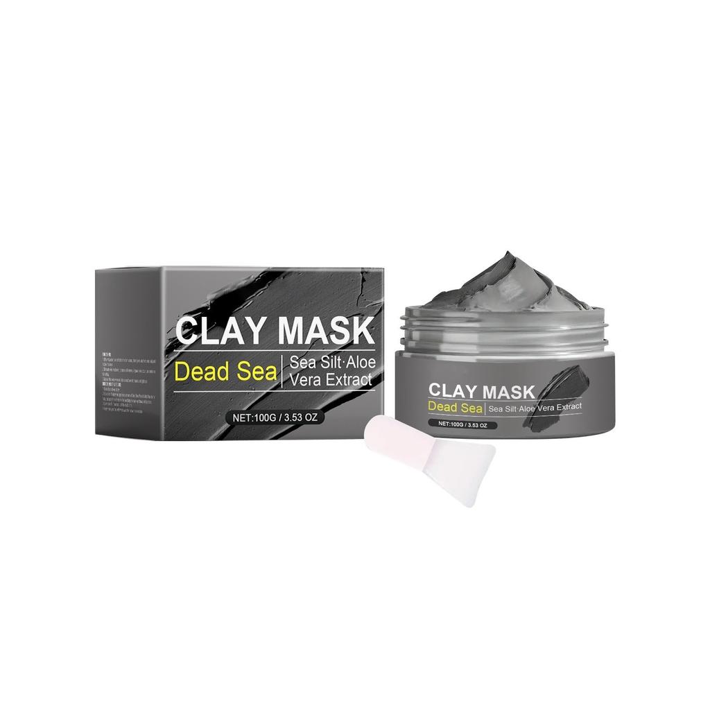 Masque Nettoyant à la Boue de la Mer Morte Nettoyage Doux et Élimination des Points Noirs