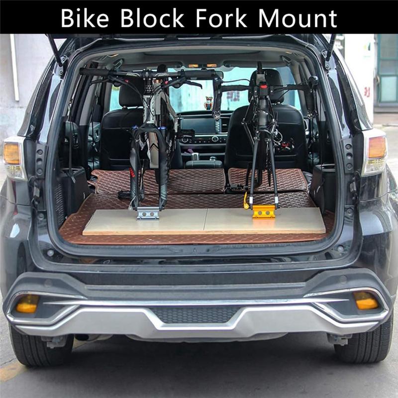 M63K-Bicycle Block Fork Support Bicycle Block Mounting Bicycle Mount Assembly Durable Easy tall E