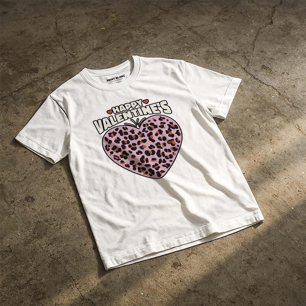 VALENTINES DAY HEART T SHIRT UNISEX