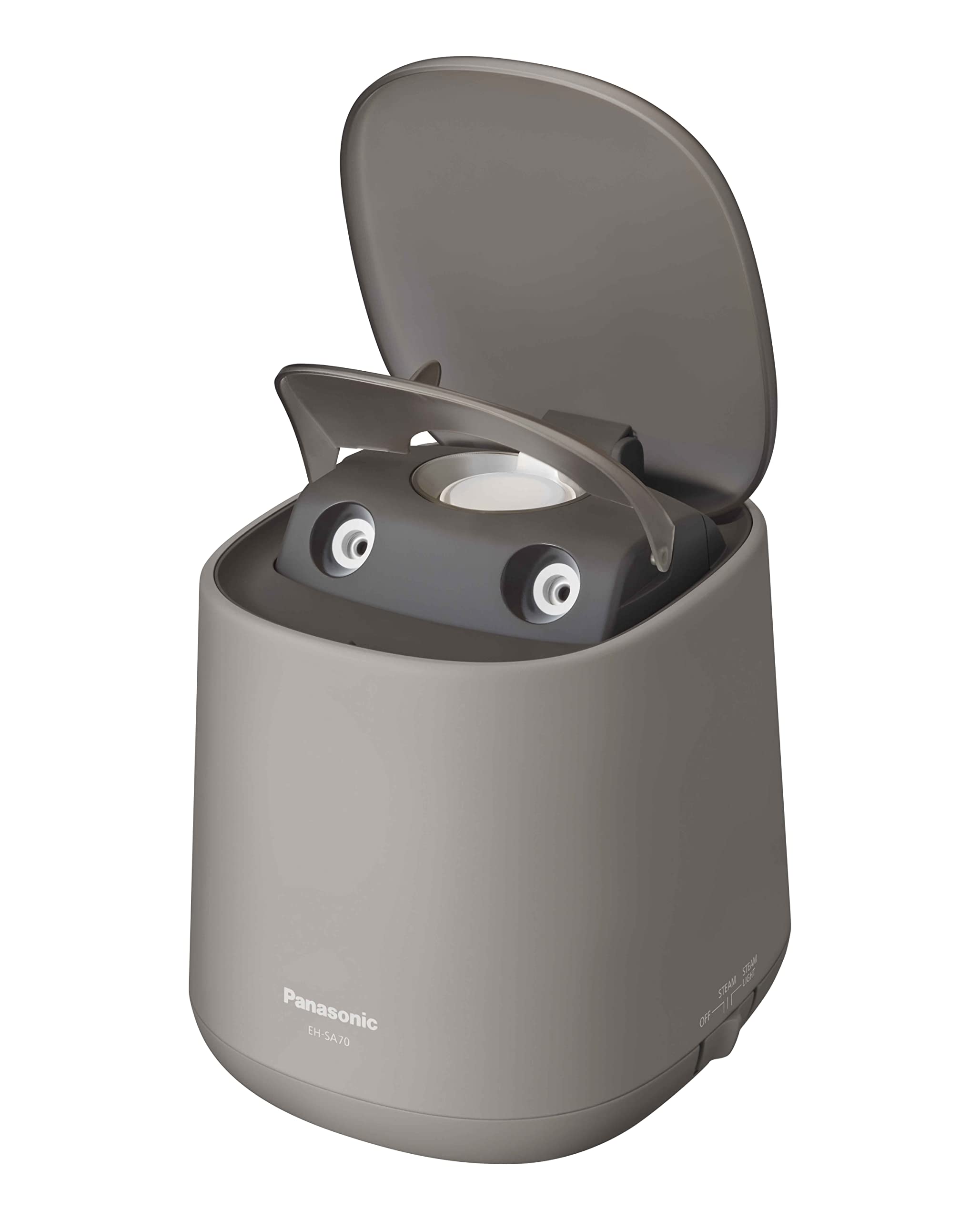

Panasonic Steamer Nano Care Dense Double Steam Light Aroma Stone Type Greige & EH-SA70-H