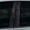2Pcs/set  Wood ized Car Center Pillar Sticker Wood Auto B Pillar Protective Film Decoration Scratch Cover Sticker