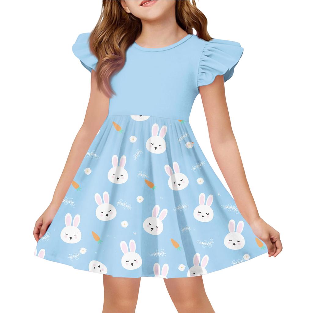 Children's Fashion Casual Flying Sleeve Dress