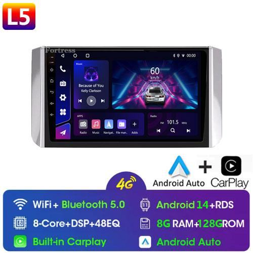 Fortress For Mitsubishi Xpander 2017 - 2020 Car Radio Carplay GPS Navigation Stereo Android Auto Screen No 2din 5G WiFi DVD Cam