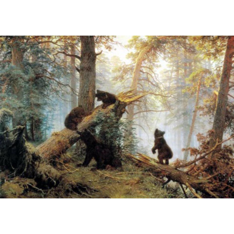 5D DIY Diamond Painting Bear's Rhinestone Painting Full Diamond Embroidered Picture Mosaic Home Decor Inlaid Beaded Gift