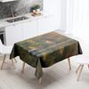 River House Tablecloth Natural Scenery  Anti-Stain Waterproof Rectangular Kitchen Dining Table Home Decor
