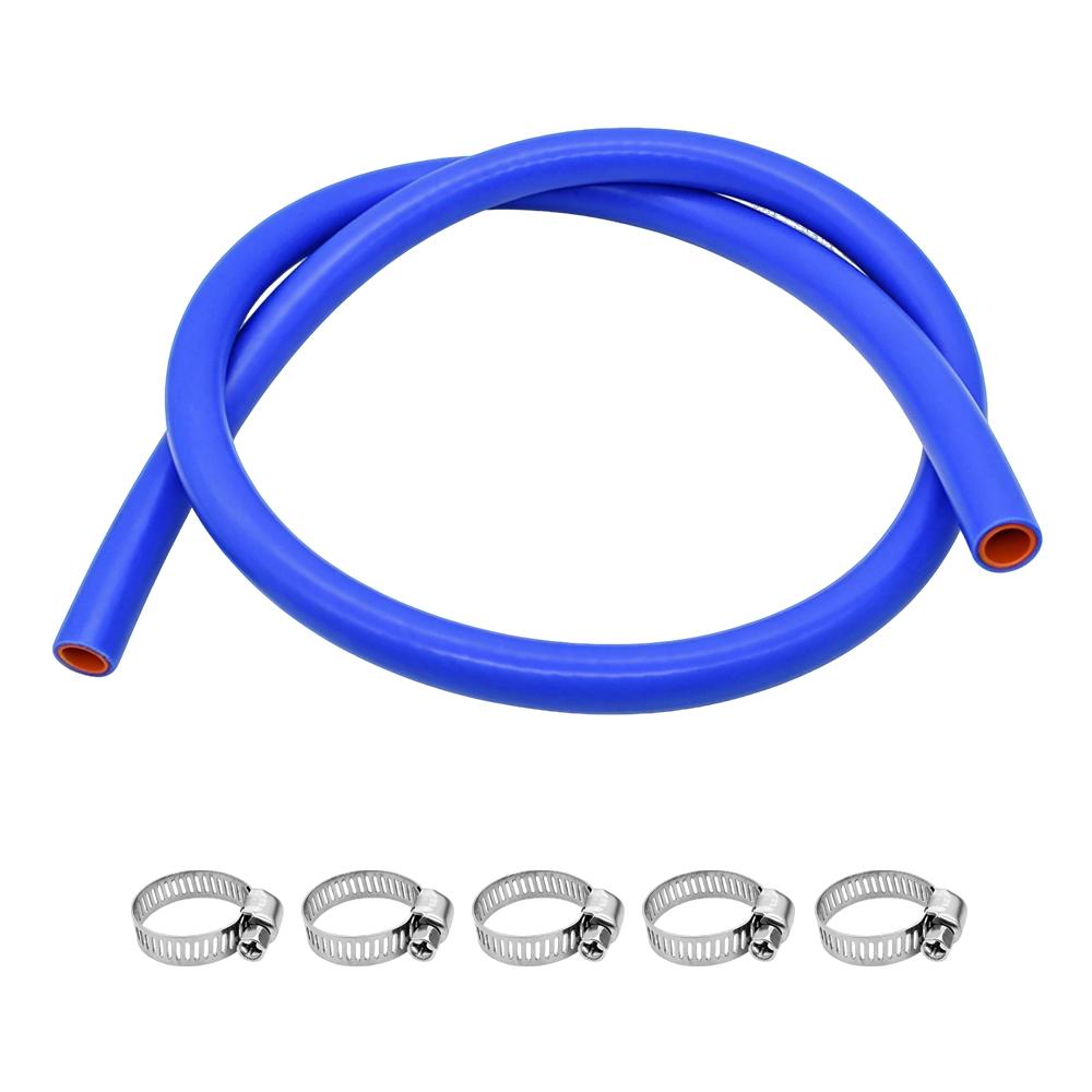 16mm Double Layer Silicone Hose Heat Resistant High Pressure Automobile Vacuum Warm Air Water Pipe Rubber Tube for Automotive
