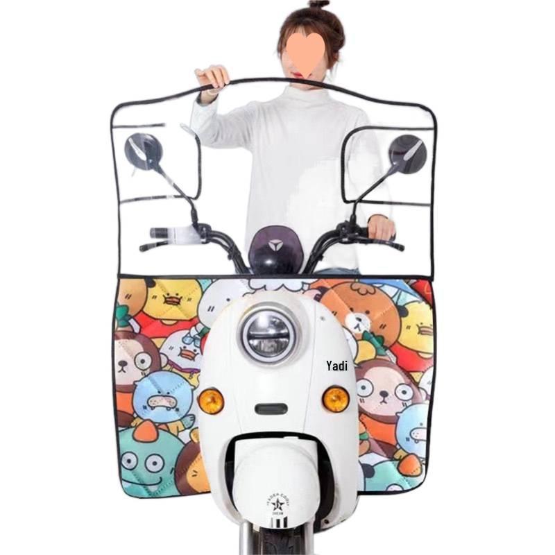 Detachable Electric Vehicle Sunshade: Thickened Canopy Awning for Battery Cars