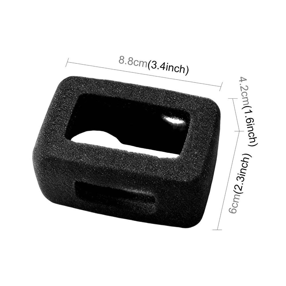Foam Noise Reduction Sponge Windscreen Case for DJI Osmo Action 6 Action Camera Accessories