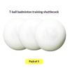 Badminton Training Ball Indoor Rebound Sponge Shuttlecock For Badminton Racket Swing Practice Low Noise Foam Wall Hitting Ball