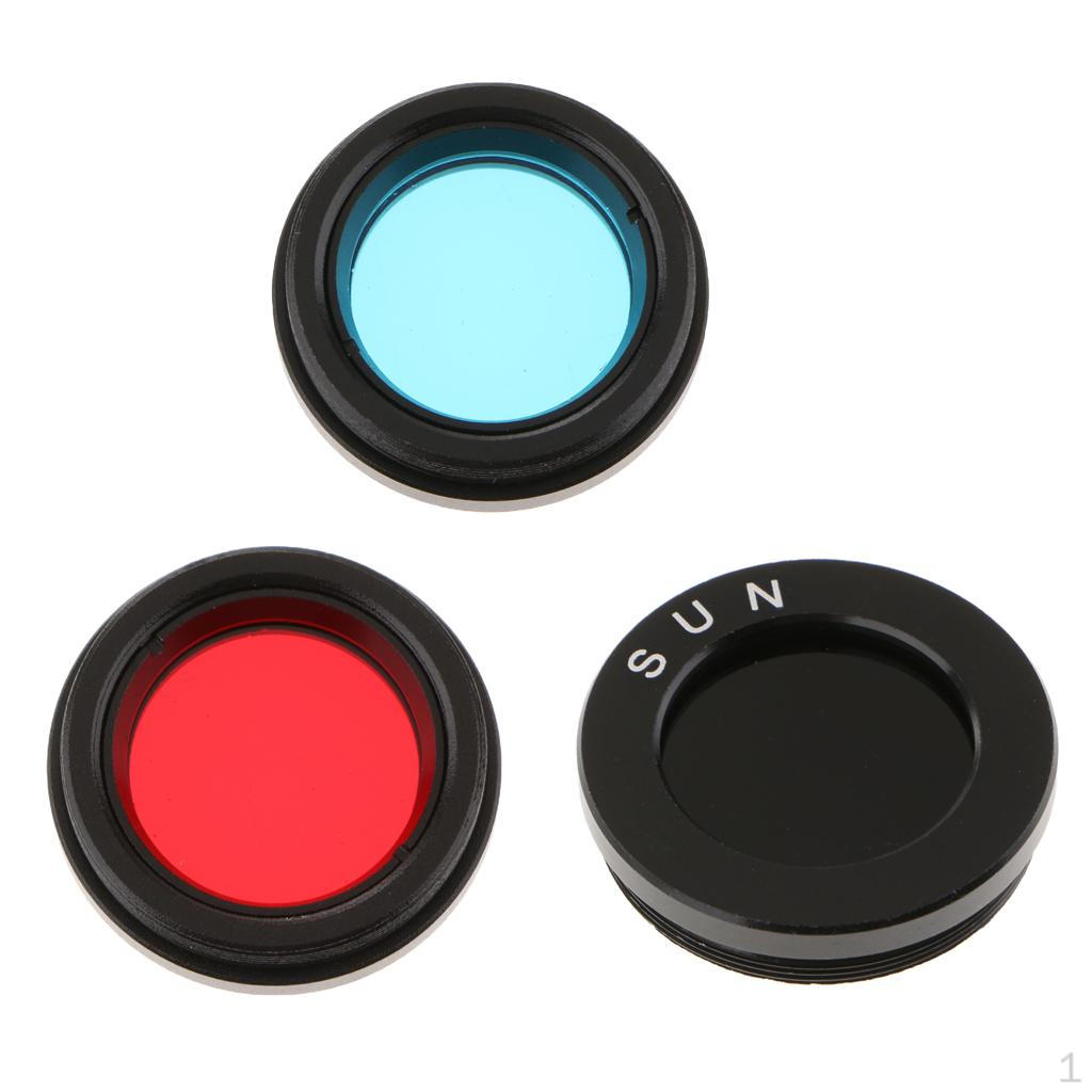 " Telescope Eyepiece Lens Color Filter Set Nebula
