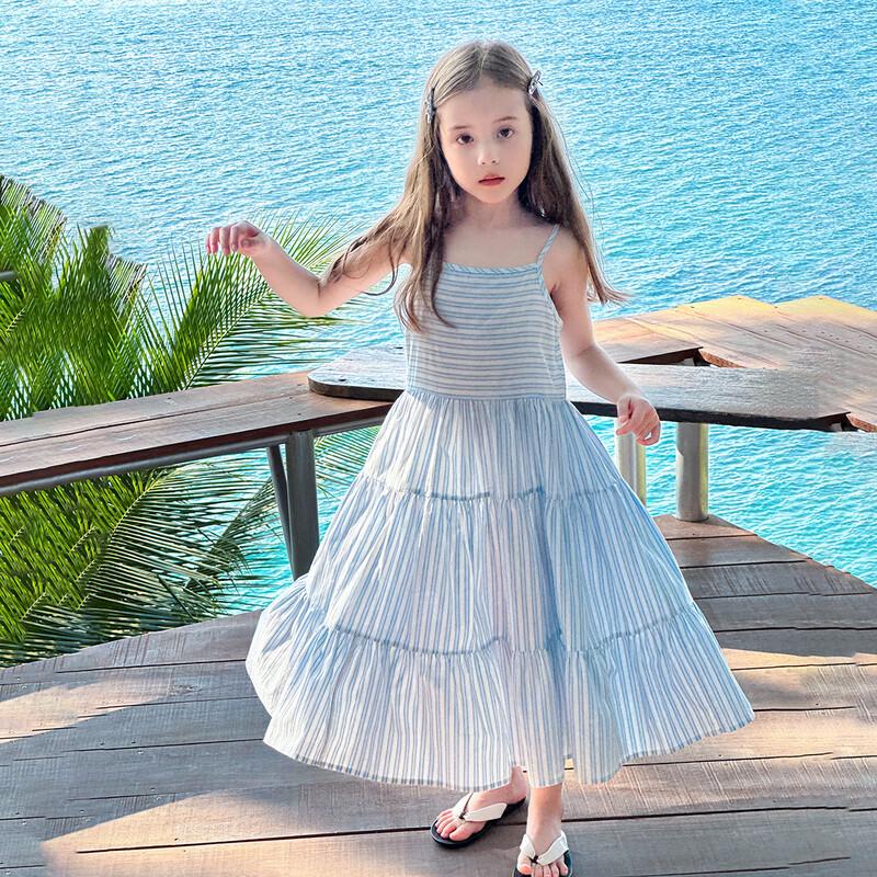 Tutu Elefant Mädchen Reines Baumwollkleid & Bluse Zweiteiliges Set