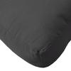Vidaxl Pallet Sofa Cushions, 2 Pcs, Black, Fabric