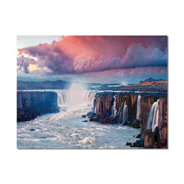 Hvězdná noční malba Plakáty a grafiky Obrazy Strom a hora Krajina Nástěnná malba na plátno pro dekoraci obývacího pokoje