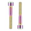 2Pcs Metal Alloy Bike Stem Top Bolt Road Bike Stem Fastening Screw Socket Cap Head Bolts Screw Easy To Install
