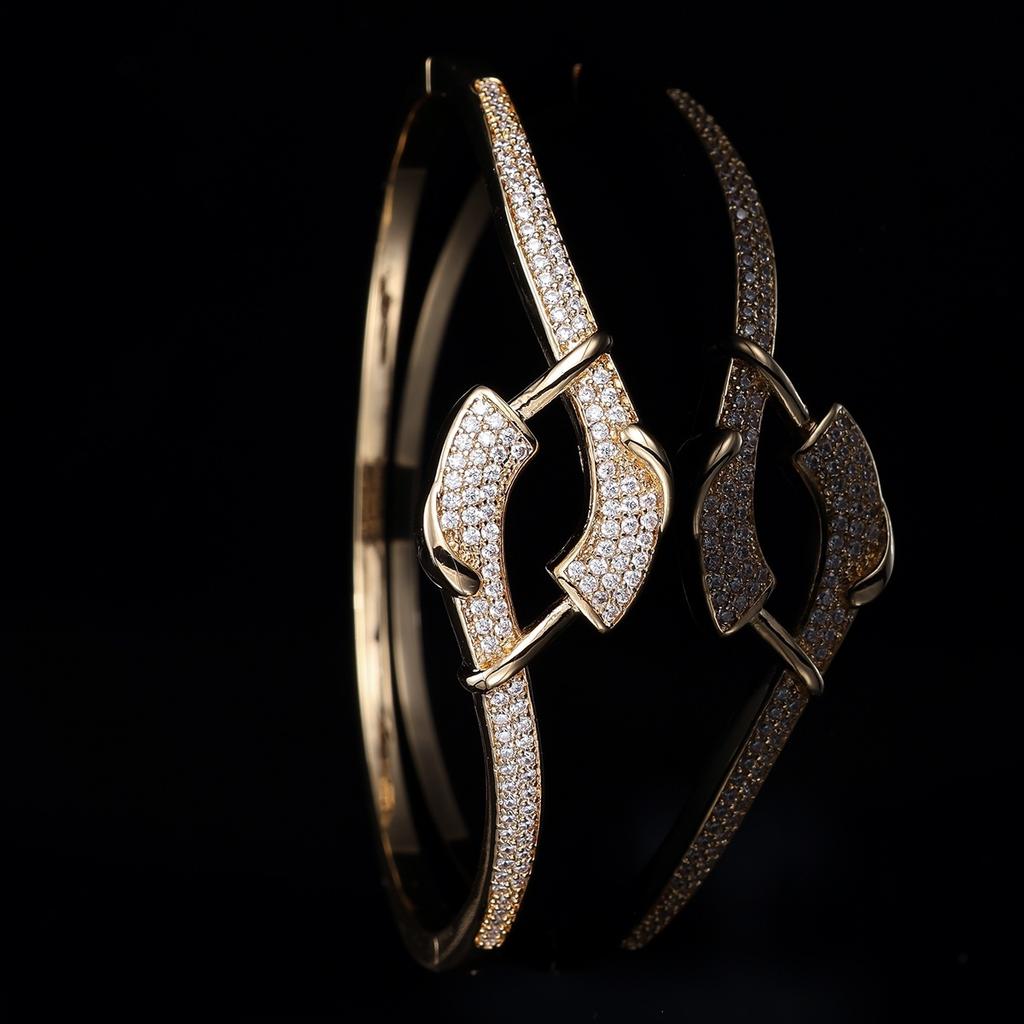 Korean Style Ins Style Simple and Fashionable Women's Zircon Matching Jewelry Bracelet